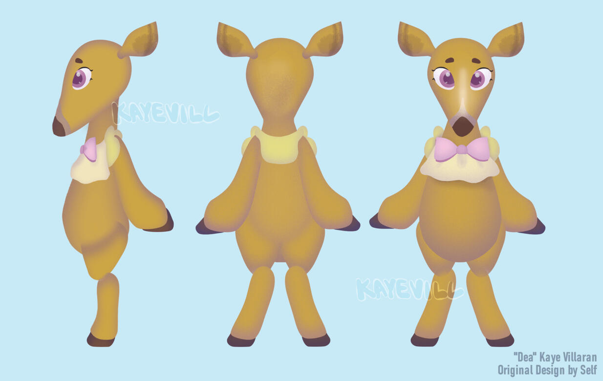 Dea the Deer Turnaround